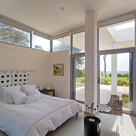 Beachfront Villa Hoopoe Schinias, Marathon Esterno foto