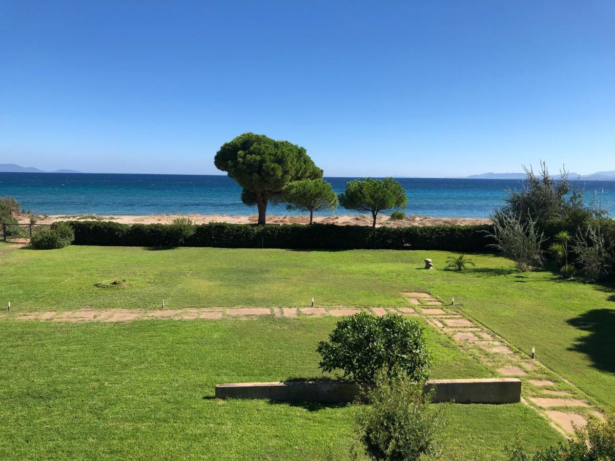 Beachfront Villa Hoopoe Schinias, Marathon Esterno foto