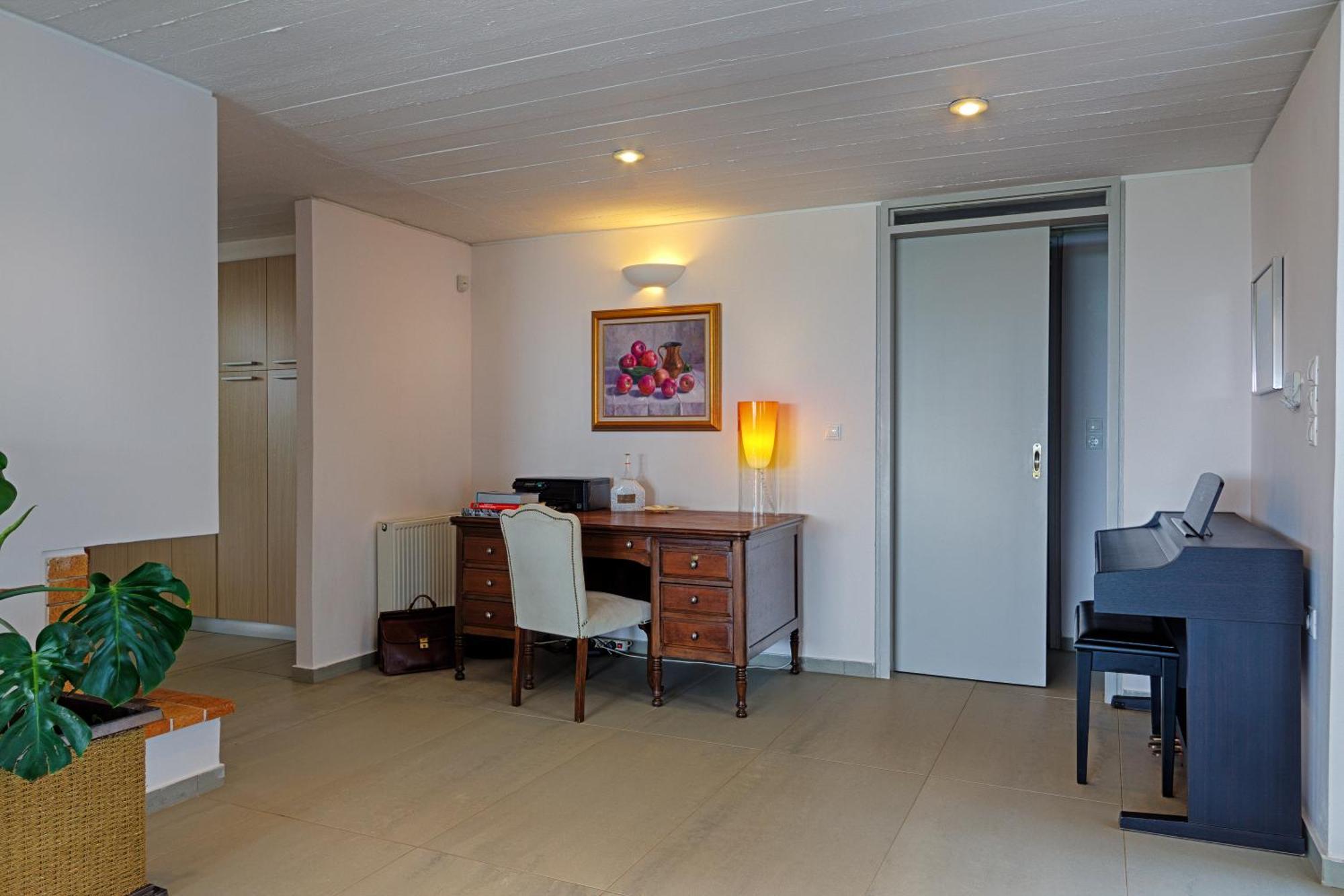 Beachfront Villa Hoopoe Schinias, Marathon Esterno foto