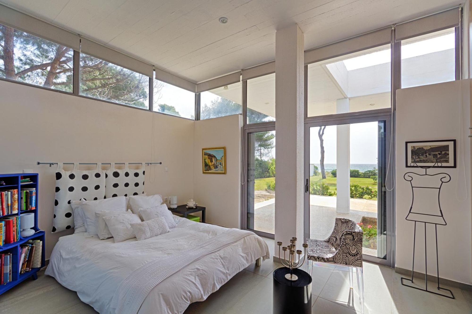 Beachfront Villa Hoopoe Schinias, Marathon Esterno foto
